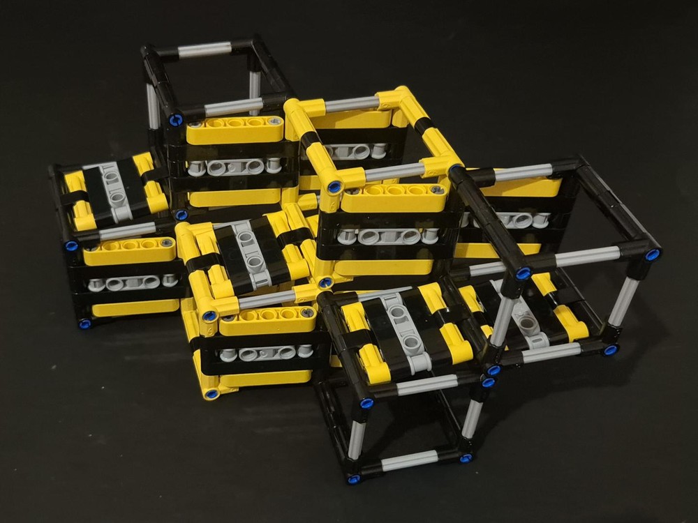 LEGO MOC Multi-shape folding up structure by jemunoz0 | Rebrickable ...