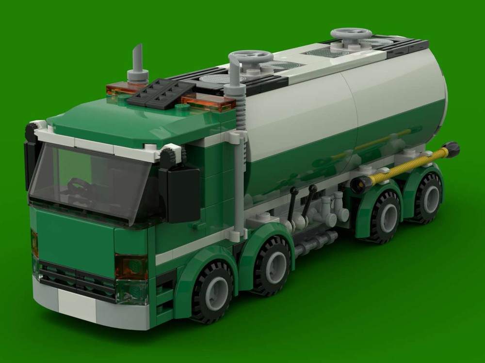 LEGO MOC tanker truck by Snorri666 | Rebrickable - Build with LEGO