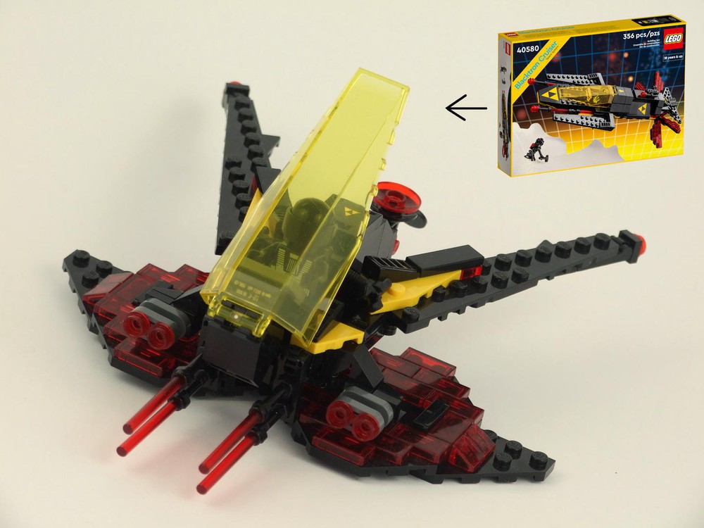 LEGO MOC Space, Blacktron Raider (Set 40580 Alternate Build) by ...