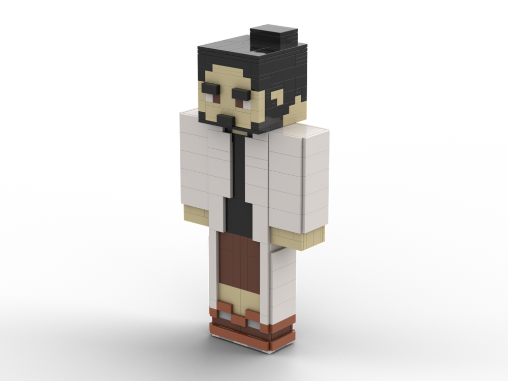 LEGO MOC Posable Minecraft skin (CydoniaPM) by dst212 | Rebrickable ...