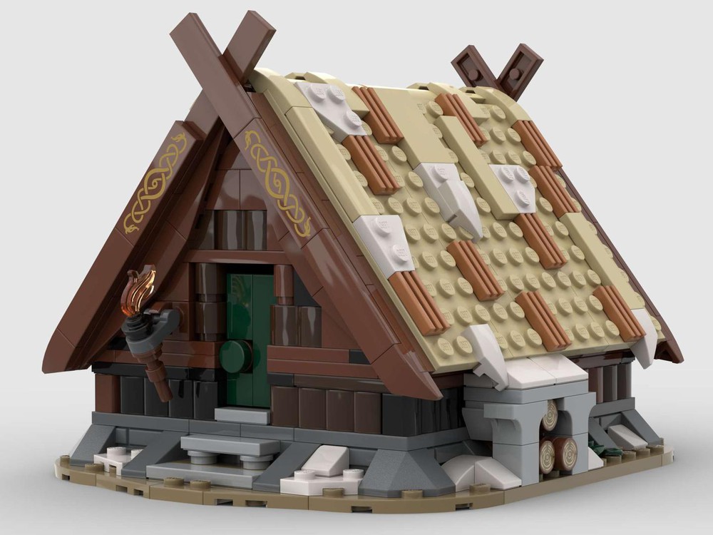 LEGO MOC Viking Small Hut by McGreedy | Rebrickable - Build with LEGO