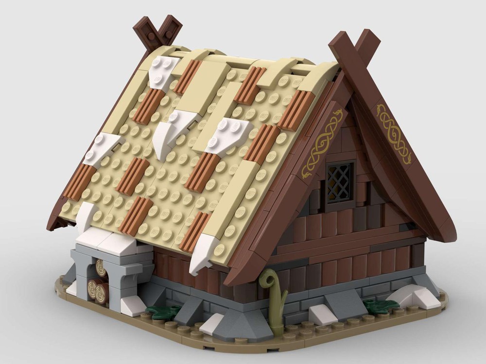 LEGO MOC Viking Small Hut by McGreedy | Rebrickable - Build with LEGO