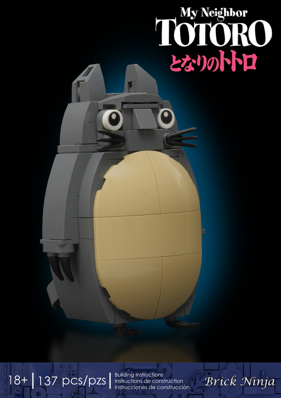 My Neighbor Totoro KM-73 Totoro 3D 25-Piece Puzzle