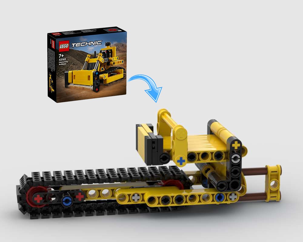 LEGO MOC-182257 Chainsaw 42163 Alternative by ErikGS | Rebrickable