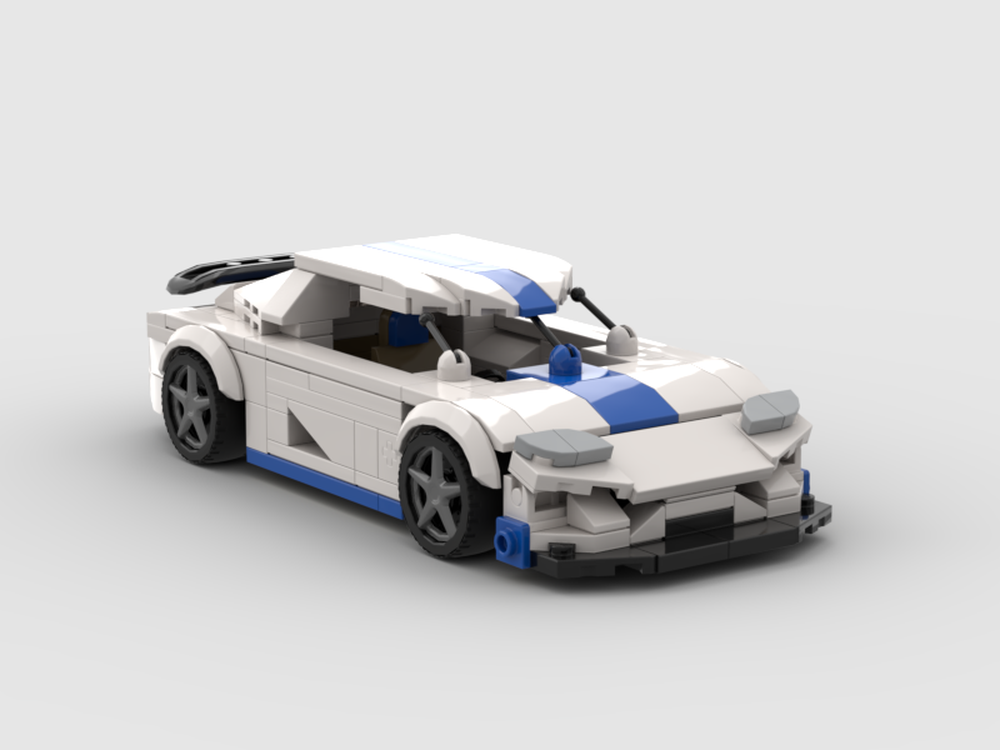 LEGO MOC Koenigsegg Regera White by Motorsport_Garage | Rebrickable ...