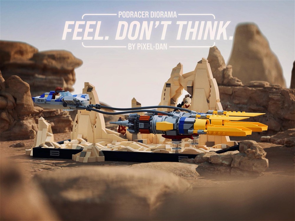 LEGO MOC PiXEL-DANs FEEL. DON'T THINK. A POD RACER DIORAMA. by PiXEL ...