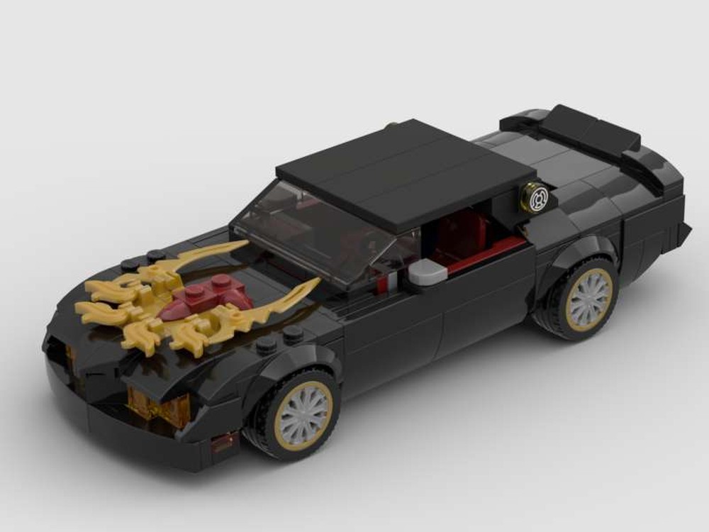 LEGO MOC-182377 Smokey-and-the-Bandit Firebird revised - interior with ...