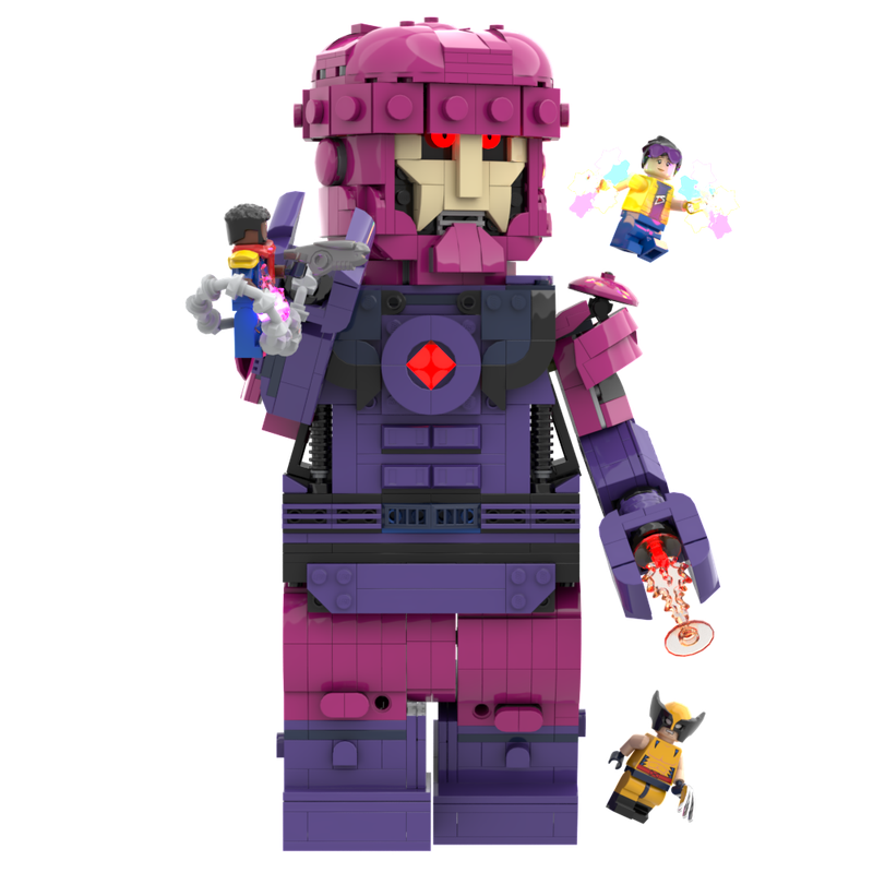 LEGO MOC Sentinel From X-Men - Up-Scaled Minifigure Modification By ...