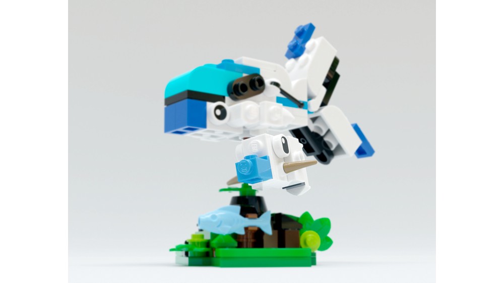 LEGO MOC-182425 Three Blue Fishes by WoodenBoxProjects | Rebrickable ...