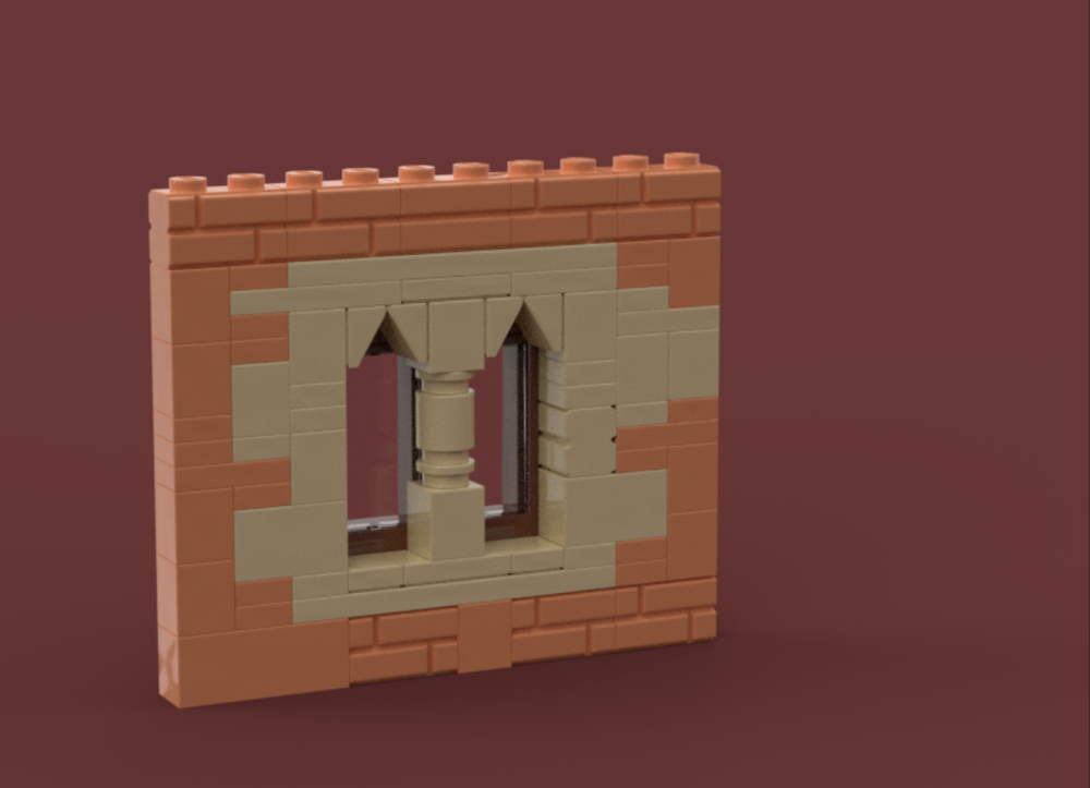 LEGO MOC Medieval Window Side by Gus Brick Universe | Rebrickable ...