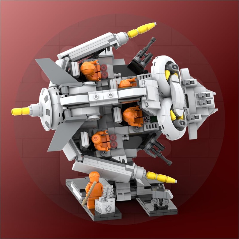 LEGO MOC 75346 - 75347 ISP37 - Vaders Lava Speeder by