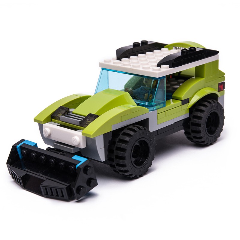 LEGO MOC 31074 SUV with Snowplow by Keep On Bricking | Rebrickable ...