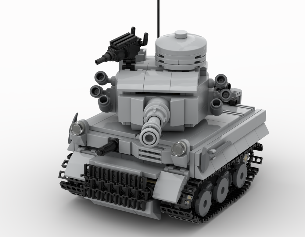 LEGO MOC Mini E Tiger Tank by broadstack | Rebrickable - Build with LEGO