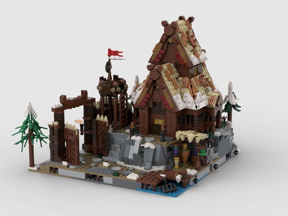 Model: Viking Village Expansion 3 21343