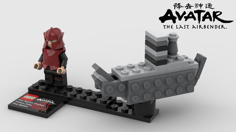 LEGO MOC Fire Nation Cruiser & Fire Nation by SirDavid | Rebrickable ...