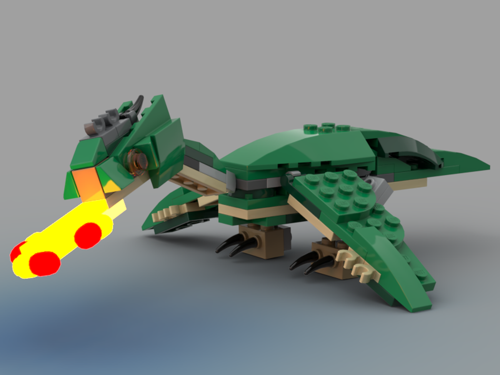 LEGO MOC SMAUG by DarthSaul_SW | Rebrickable - Build with LEGO