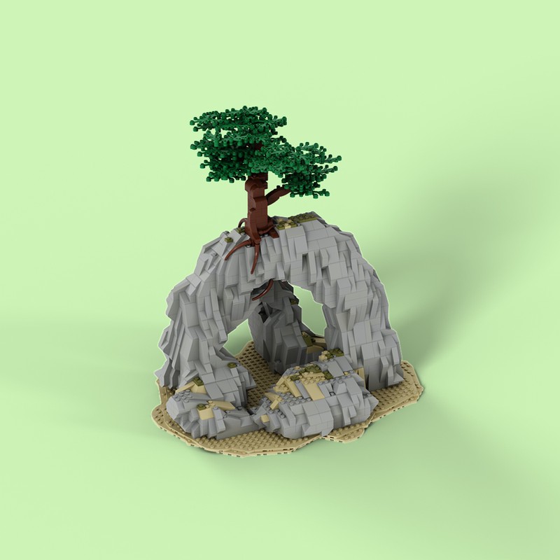 LEGO MOC rock by xiaowang | Rebrickable - Build with LEGO