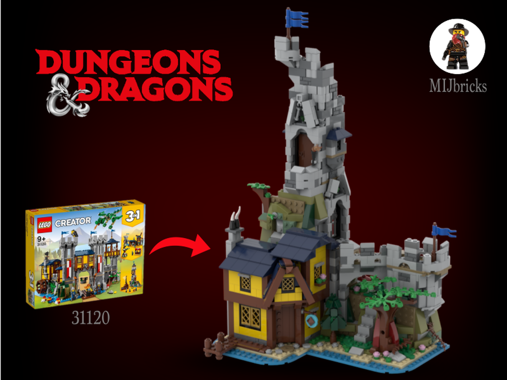 LEGO MOC 31120 - Dungeons and Dragons by MIJbricks | Rebrickable ...