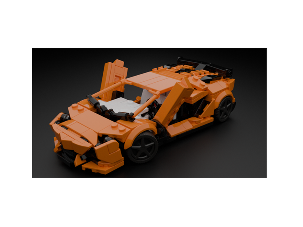 LEGO MOC-182730 Lamborghini Aventador SVJ by Thecarmoccer