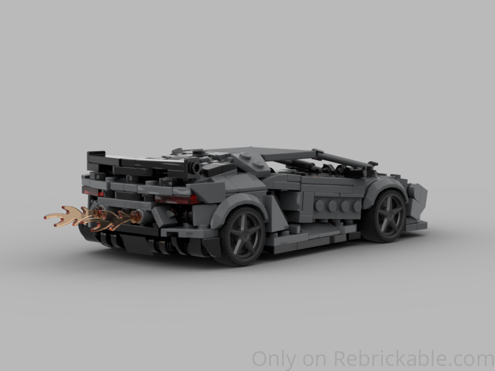 LEGO MOC-182730 Lamborghini Aventador SVJ by Thecarmoccer