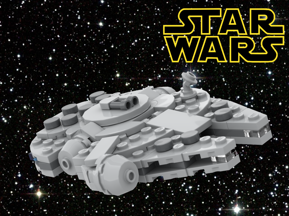 Lego Moc Millennium Falcon By Chzhd 