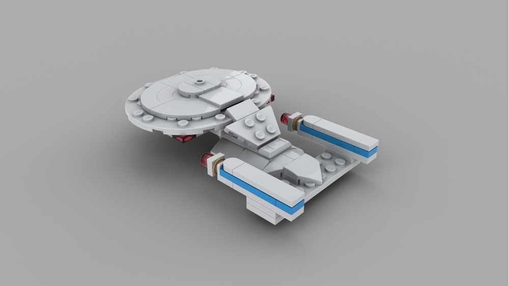 LEGO MOC Star Trek: The Next Generation (TNG) Enterprise NCC-1701