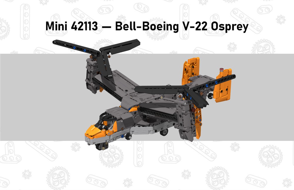 Lego v 22 osprey instructions sale