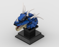 Blue Dragon Head