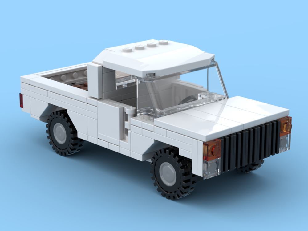 LEGO MOC Pickup Truck by Brown_Bricks | Rebrickable - Build with LEGO