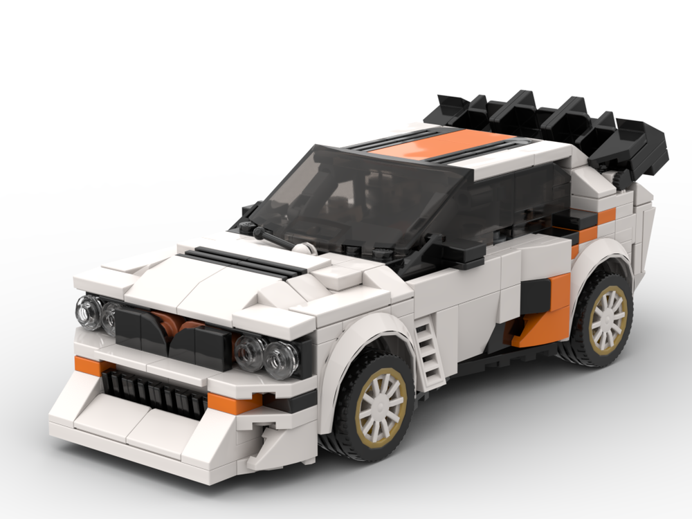 LEGO MOC Lancia Delta-2022 e-RX/GCK Motorsports Electrical Rallycross ...