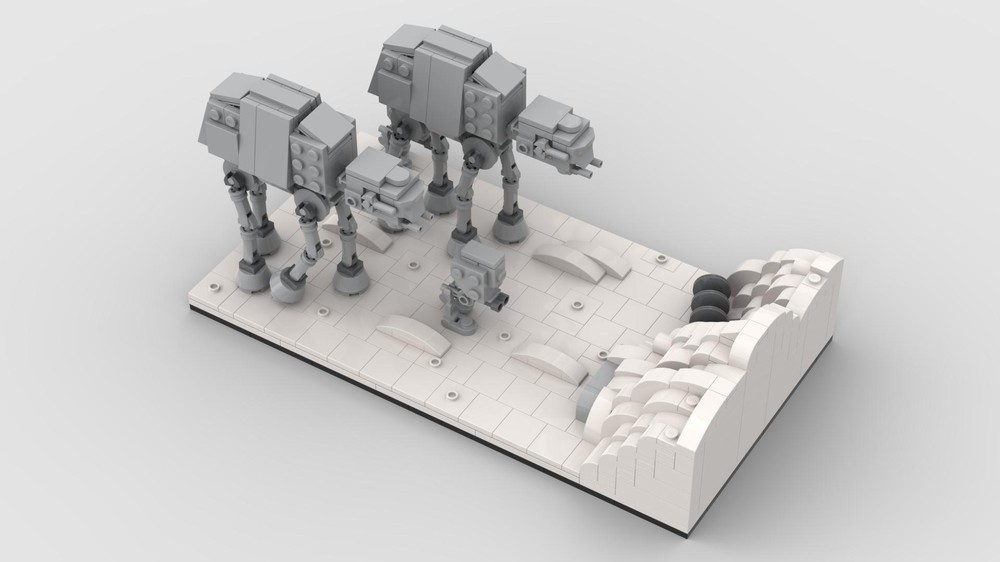 LEGO MOC Assault on Hoth by SophieKing | Rebrickable - Build with LEGO