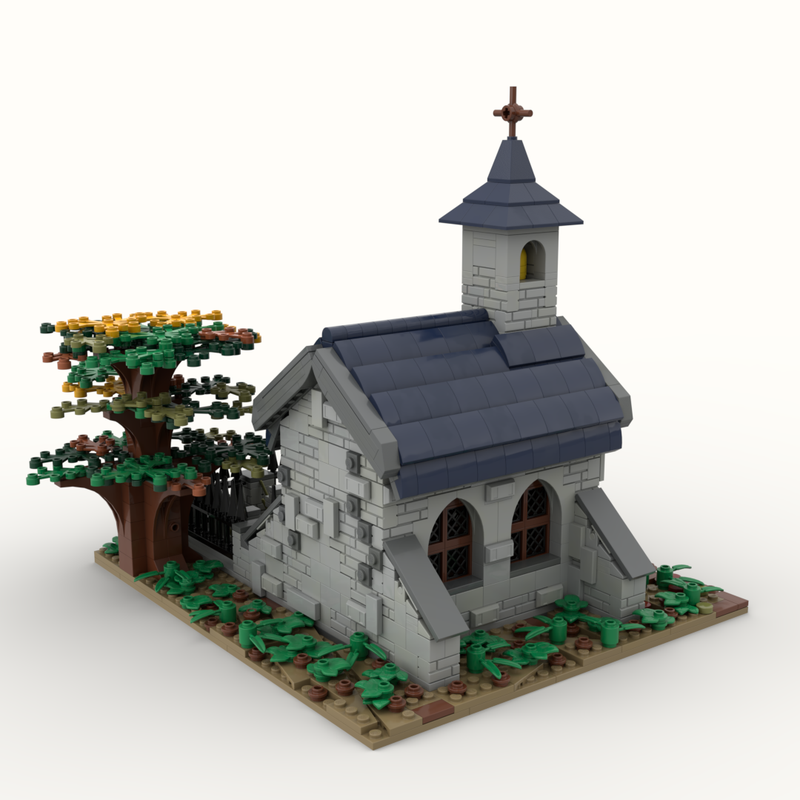 LEGO MOC Medieval chapel by AlessandroMaffioli | Rebrickable - Build ...