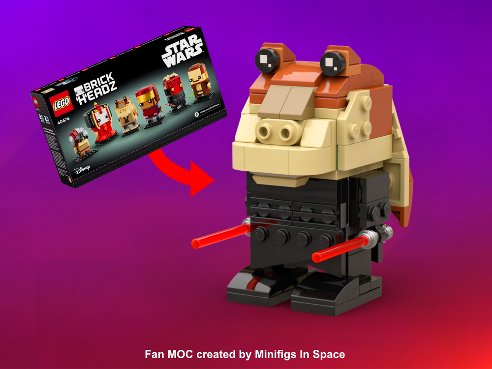 LEGO MOC Darth Jar Jar Binks by MinifigsInSpace | Rebrickable - Build ...