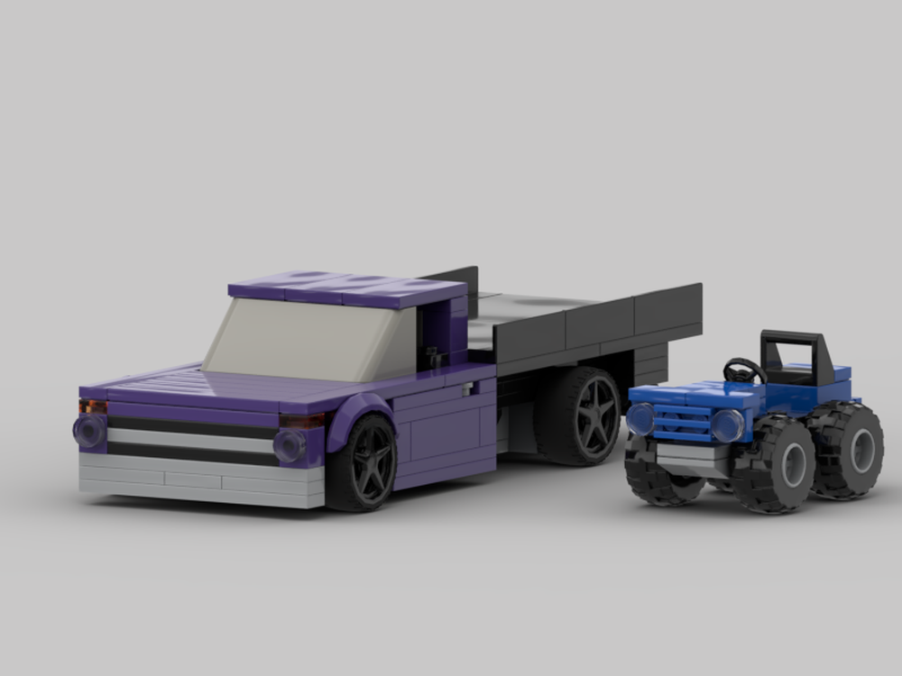 LEGO MOC 1962 Custom Chevy C10 by wonderbrickz | Rebrickable - Build ...