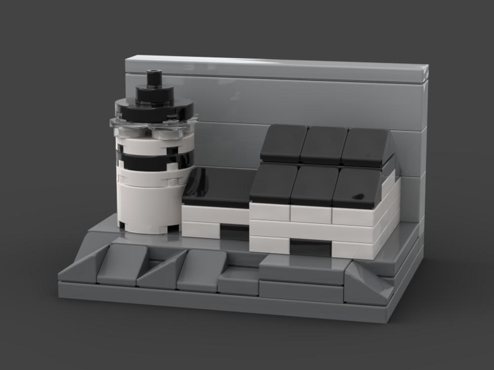 LEGO MOC-182940 The Lighthouse - Micro Movie Scenes by flavorbricks ...