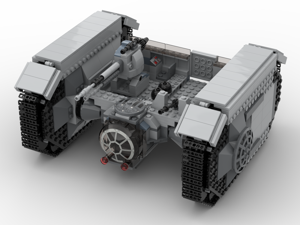 LEGO MOC TIE Crawler - Redesign by Fabian2 | Rebrickable - Build with LEGO