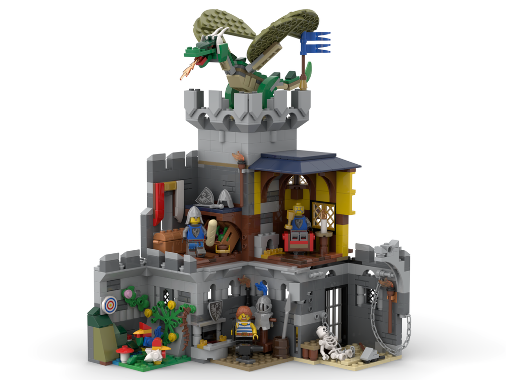 Model: Medieval Castle Habitats — 31120