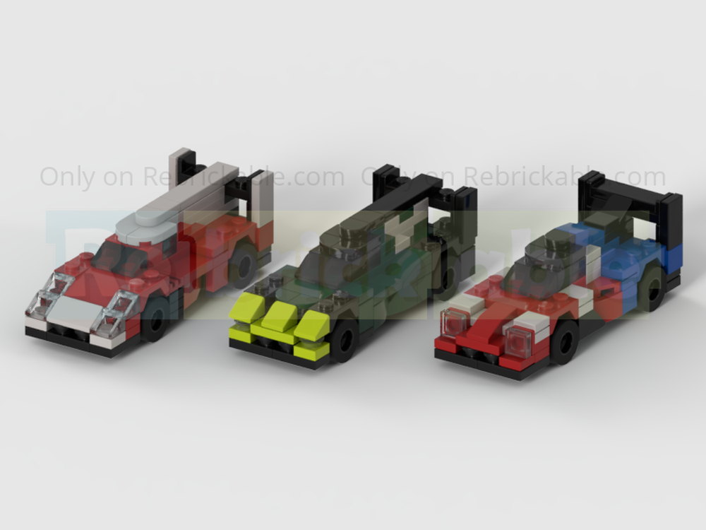 LEGO MOC Glickenhaus, Vanwall & Isotta Fraschini Hypercar Racing Cars ...