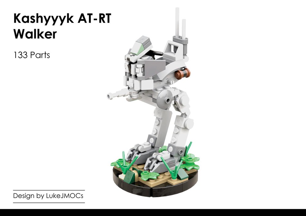 LEGO MOC Kashyyyk AT-RT Walker by LukeJMOCs | Rebrickable - Build with LEGO