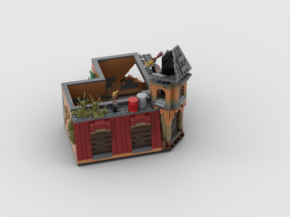 LEGO MOC-183054 lego set 10182 cafe corner apocalypse version by ...