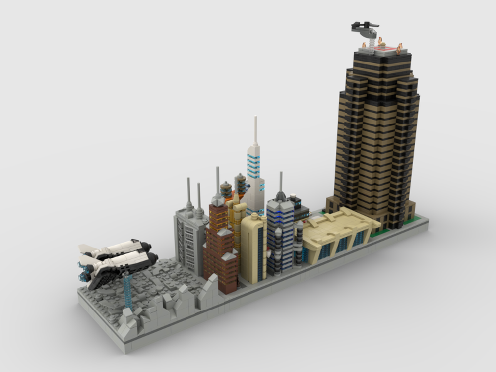 LEGO MOC Microscale Bruce Willis films by AlessandroMaffioli ...