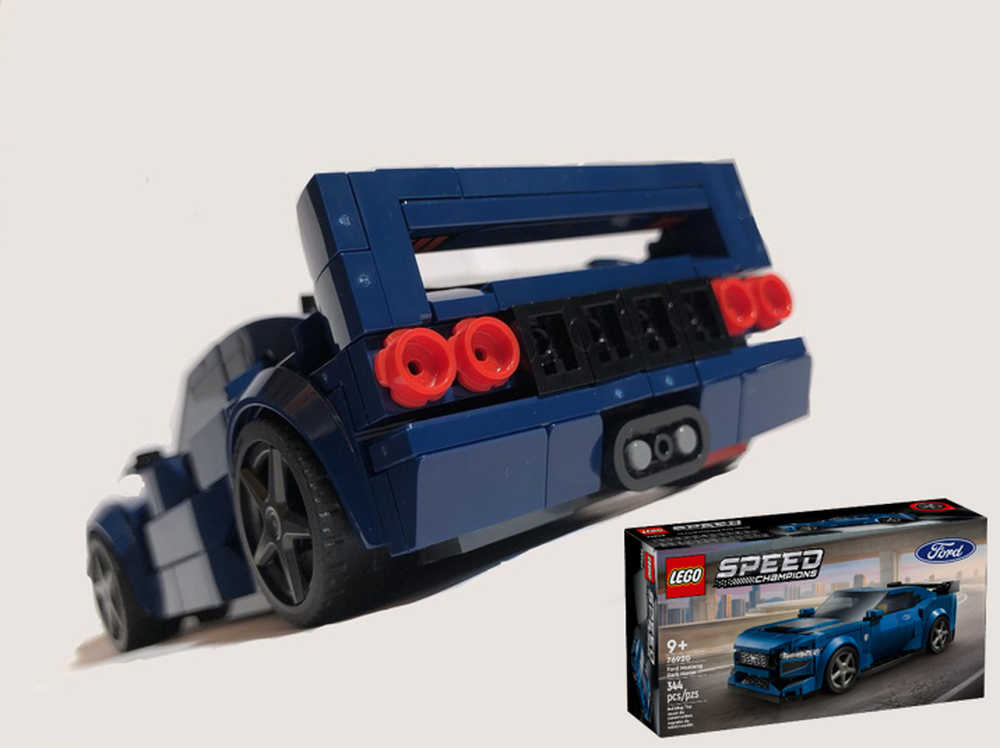LEGO MOC 76920 Ferrari F40 by YourFavouriteMocs Rebrickable