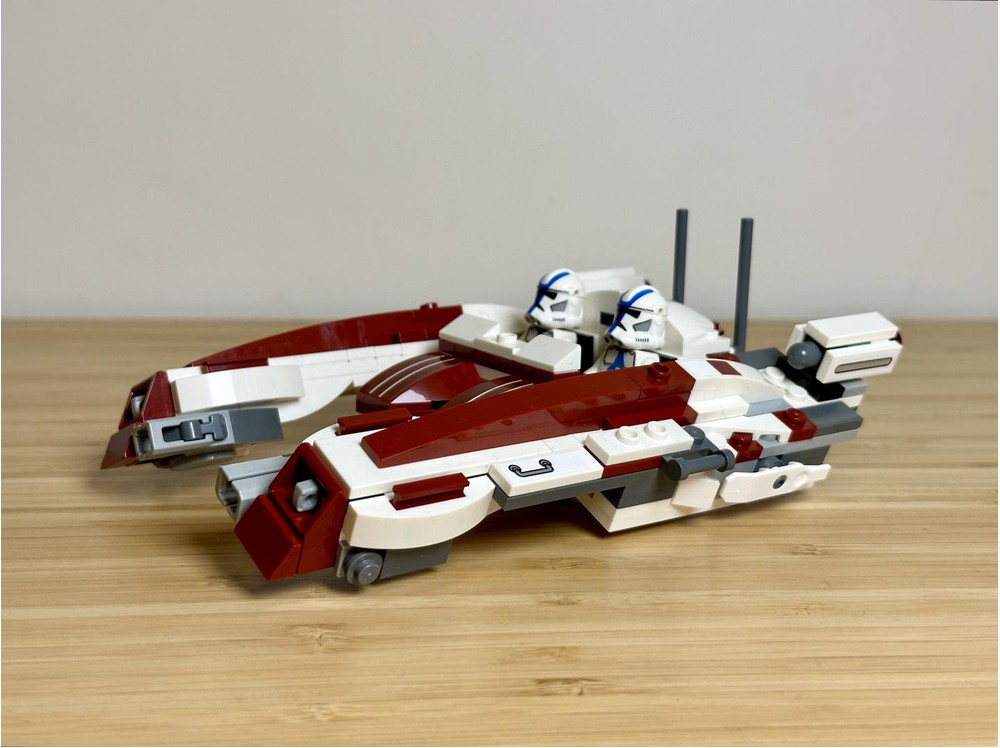 LEGO MOC Clone Scout Speeder - Alternate Build of 2 x 75378 BARC ...