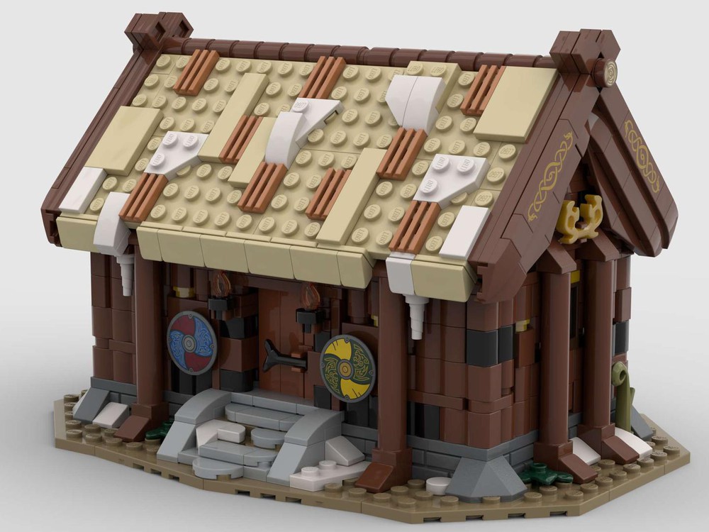 LEGO MOC Viking Village House by McGreedy | Rebrickable - Build with LEGO