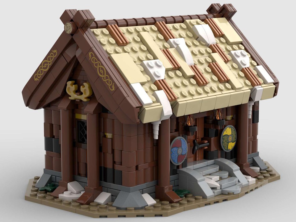 LEGO MOC Viking Village House by McGreedy | Rebrickable - Build with LEGO