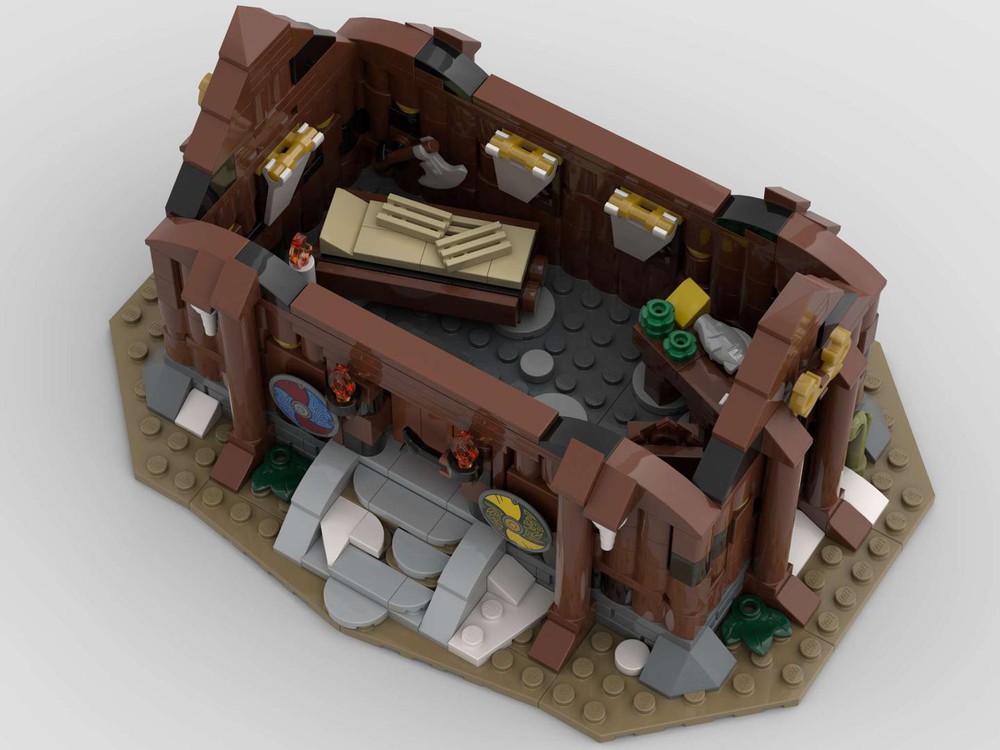 LEGO MOC Viking Village House by McGreedy | Rebrickable - Build with LEGO