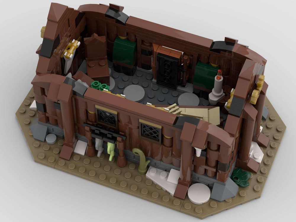 LEGO MOC Viking Village House by McGreedy | Rebrickable - Build with LEGO