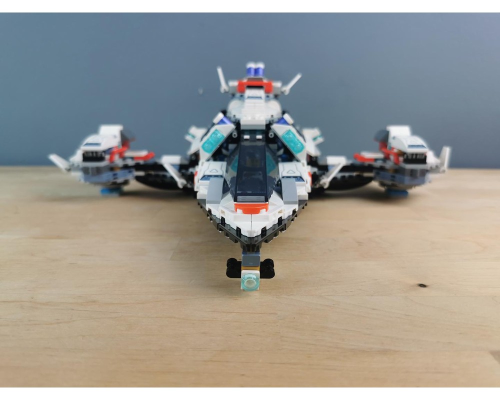 LEGO MOC Space Transport by BrickVink | Rebrickable - Build with LEGO
