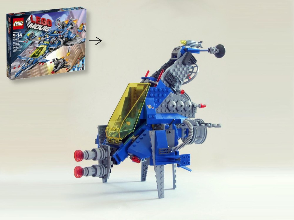 LEGO MOC-183140 Space, Benny's Spaceship Alternate Build by pturecki ...