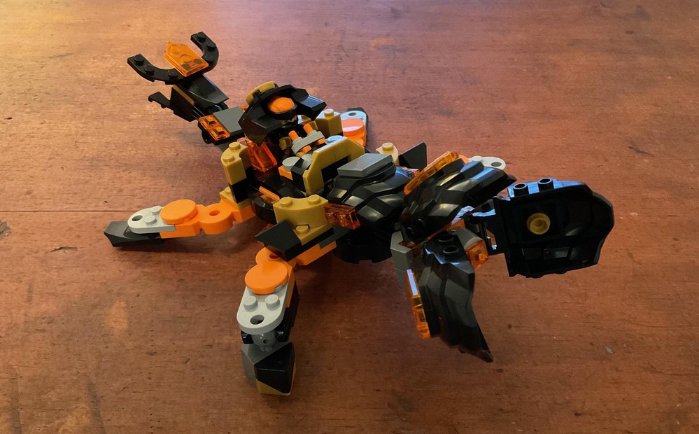 MOC-183156 Cole's Elemental Worm Head Mech